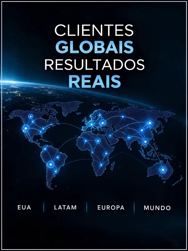 Arte: Clientes globais, resultados reais